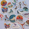 Mystery Figure Skating Sticker Packs
